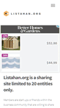 Mobile Screenshot of listahan.org